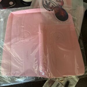 Tesla Center Console Charging Mat - Pink